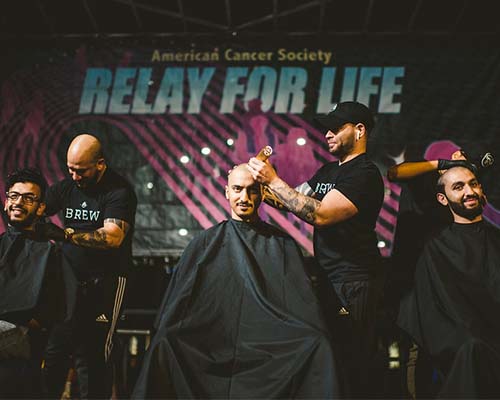 Relay for Life barber