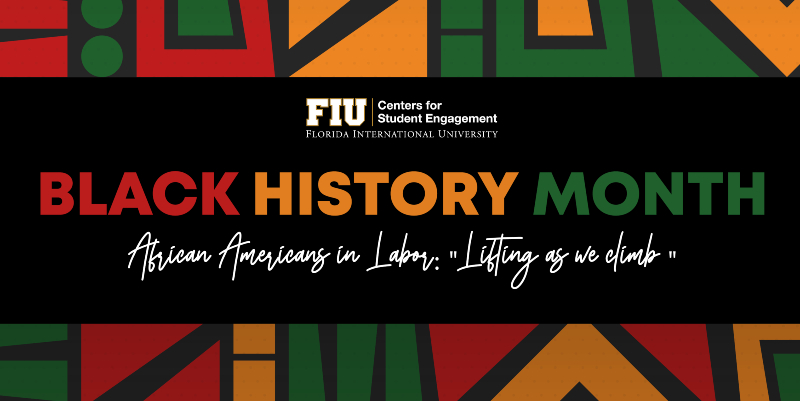 Black History Month banner