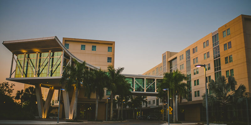 Parkview apartments at FIU that houses students. 