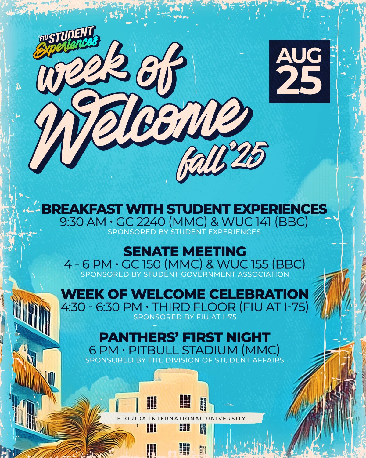 Week of Welcome Events