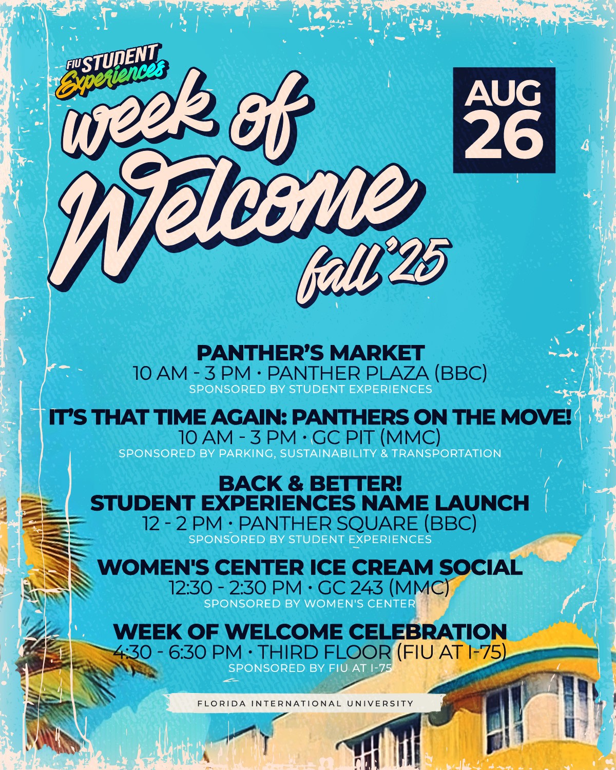 Week of Welcome Events