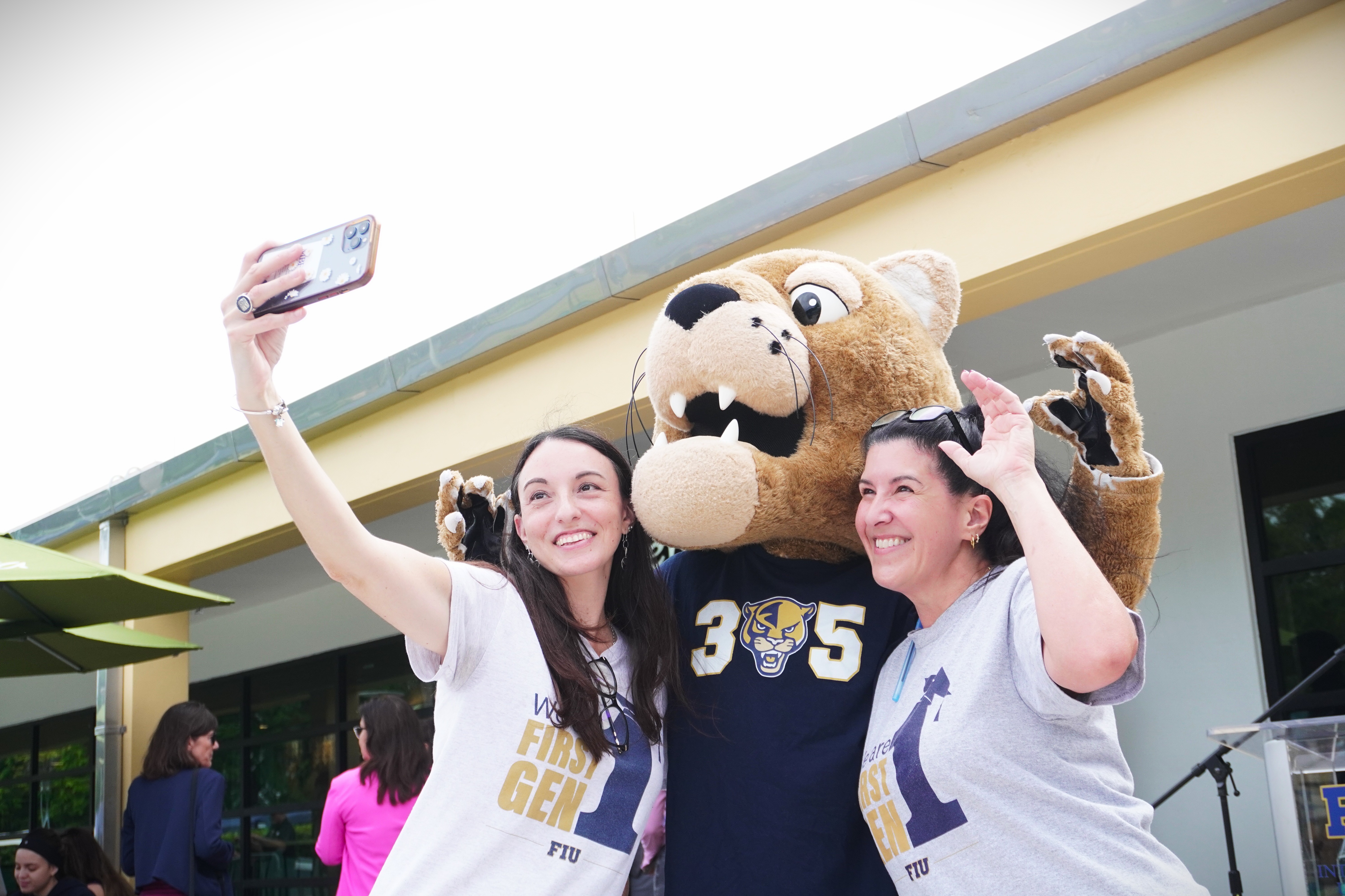 image of students at first-gen event