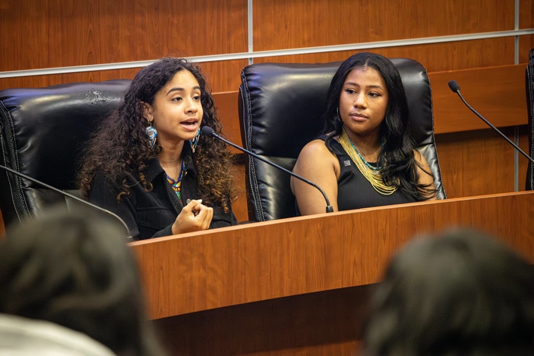 Gabriella Sanchez Torres and Tomanisa Chpuca