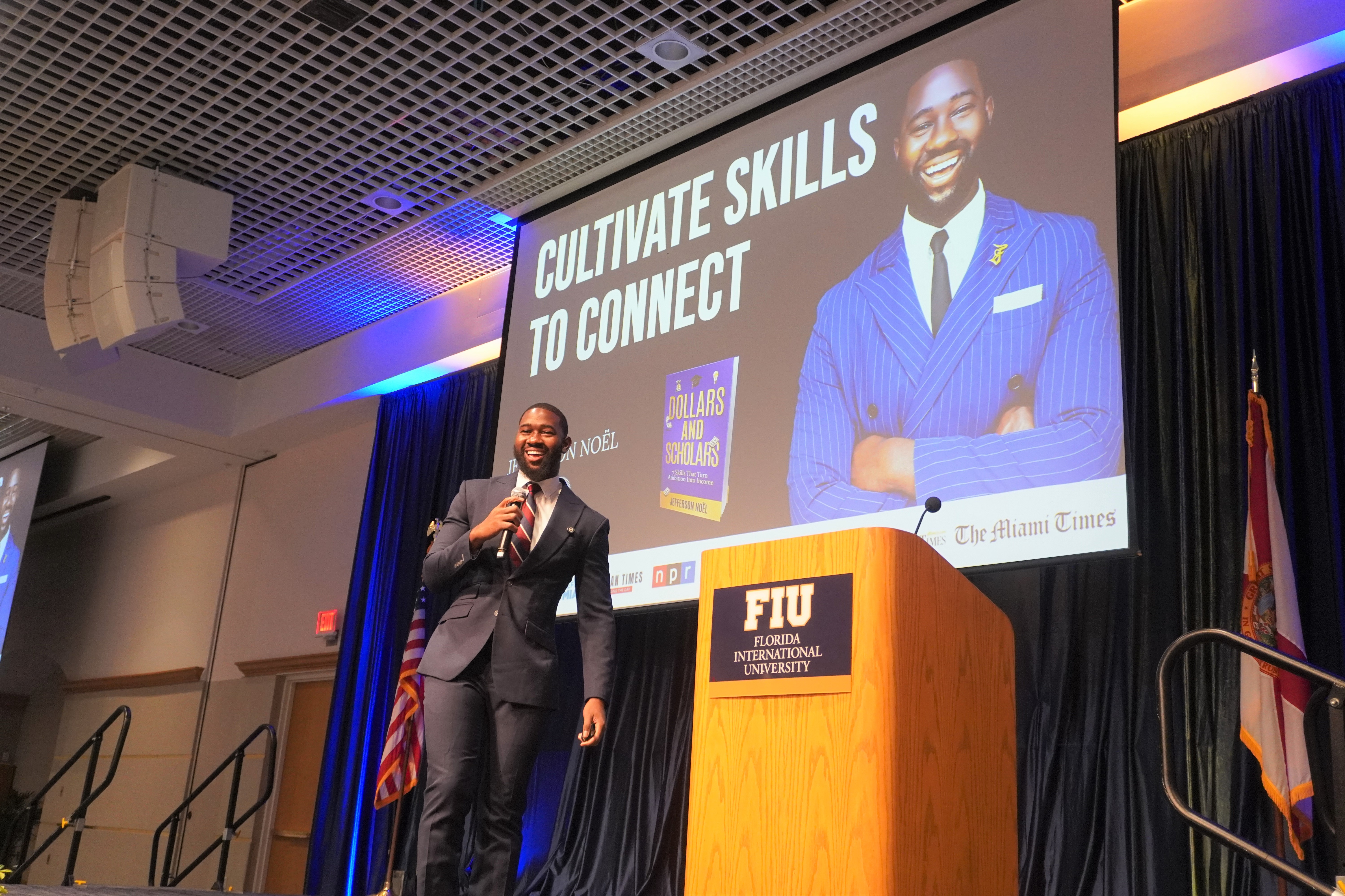 image of speaker Noel at McNair Confernece 2025